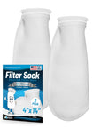 Aquatic Experts 4" Ring Filter Sock - 100 Micron for Reef Aquariums