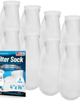 Aquatic Experts 4" Ring Filter Sock - 100 Micron for Reef Aquariums