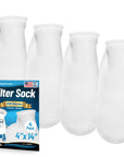Aquatic Experts 4" Ring Filter Sock - 200 Micron for Reef Aquariums