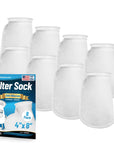 Aquatic Experts 4" Ring Filter Sock - 200 Micron for Reef Aquariums