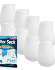 Aquatic Experts 7" Ring Filter Sock - 200 Micron for Large Reef Systems