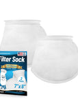 Aquatic Experts 7" Ring Filter Sock - 200 Micron for Large Reef Systems
