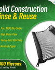 Mesh Bags for Bio Ball Filter Media - Ideal for Aquarium & Pond Filtration - Made in USA