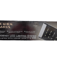 The Aquarium Masters -Advance LED Lighting Systems 24 is ideal for freshwater and marine aquariums, featuring 24-inch LED lights with lunar settings optimized for plant growth. It ensures high performance and safety with a UL-listed adapter, packaged on a black background with white details.