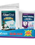 Aquarium Bundle includes Filter First 12" x 72" and Polishing Pad 100 Micron 1 Pack
