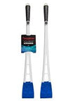 Two Aquatop Aquarium Scrubber 22 tools, each with a long white handle and black grip, are side by side. Their heads have blue sponges. One scrubber has a product tag attached to its handle.