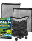 Mesh Bags for Bio Ball Filter Media - Ideal for Aquarium & Pond Filtration - Made in USA