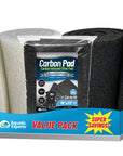Pond Bundle - Complete Filtration Kit: Carbon + White Fine + Black Coarse 18"x72"