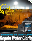 Aquatic Experts Aquarium Carbon Filter Pad - Premium Activated Carbon Filter Pads for Crystal Clear Aquariums