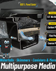 Aquatic Experts Aquarium Carbon Filter Pad - Premium Activated Carbon Filter Pads for Crystal Clear Aquariums