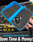 Aquatic Experts Aquarium Carbon Filter Pad - Premium Activated Carbon Filter Pads for Crystal Clear Aquariums