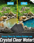Aquatic Experts Aquarium Carbon Filter Pad - Premium Activated Carbon Filter Pads for Crystal Clear Aquariums