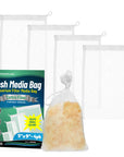 Aquatic Experts Aquatic Experts Aquarium Filter Bag - Extra Fine Mesh Media Bags - Ideal for Efficient Aquarium Filtration