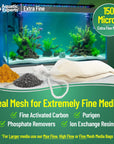 Aquatic Experts Aquatic Experts Aquarium Filter Bag - Extra Fine Mesh Media Bags - Ideal for Efficient Aquarium Filtration