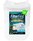 Aquarium Filter Floss - FilterFirst Pad Media Roll for Crystal Clear Water