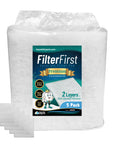 Aquarium Filter Floss - FilterFirst Pad Media Roll for Crystal Clear Water