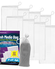 Aquatic Experts Aquarium Mesh Bag - Fine Mesh Media Bags - Perfect for Efficient Aquarium Filtration