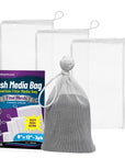 Aquatic Experts Aquarium Mesh Bag - Fine Mesh Media Bags - Perfect for Efficient Aquarium Filtration