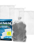 Aquatic Experts Aquarium Filter Bag - High Flow Mesh Media Bags - Ideal for Efficient Aquarium Filtration