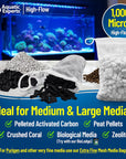Aquatic Experts Aquarium Filter Bag - High Flow Mesh Media Bags - Ideal for Efficient Aquarium Filtration