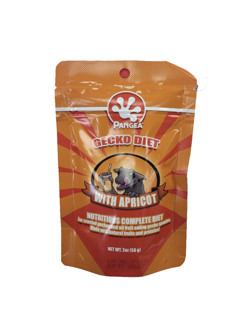 Pangea - Gecko Diet with Apricot - 2oz