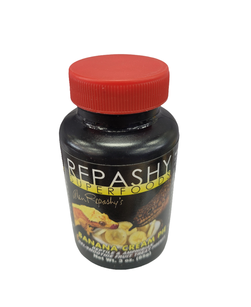 Repashy Banana Cream Pie Gecko Diet 3oz - Banana Flavored Crested Gecko Food