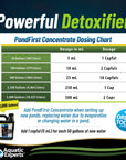 PondFirst - Concentrated Instant Dechlorinator for Fish Ponds, Makes Water Safe for Koi and Goldfish, Made in The USA