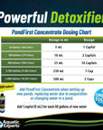 PondFirst - Concentrated Instant Dechlorinator for Fish Ponds, Makes Water Safe for Koi and Goldfish, Made in The USA