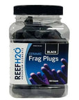 ReefH2O - Ceramic Frag Plugs 50 Ct. Black