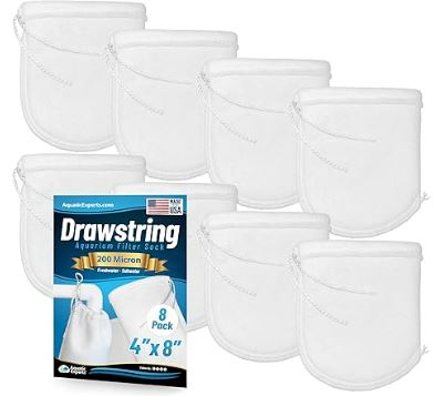 Aquatic Experts Drawstring Filter Sock - 200 Micron for Reef Aquariums