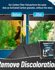 Aquarium Bundle - Carbon Filter 10.5"x36" + FilterFirst 12"x72"+ Polishing Pad 100 Micron Bundle