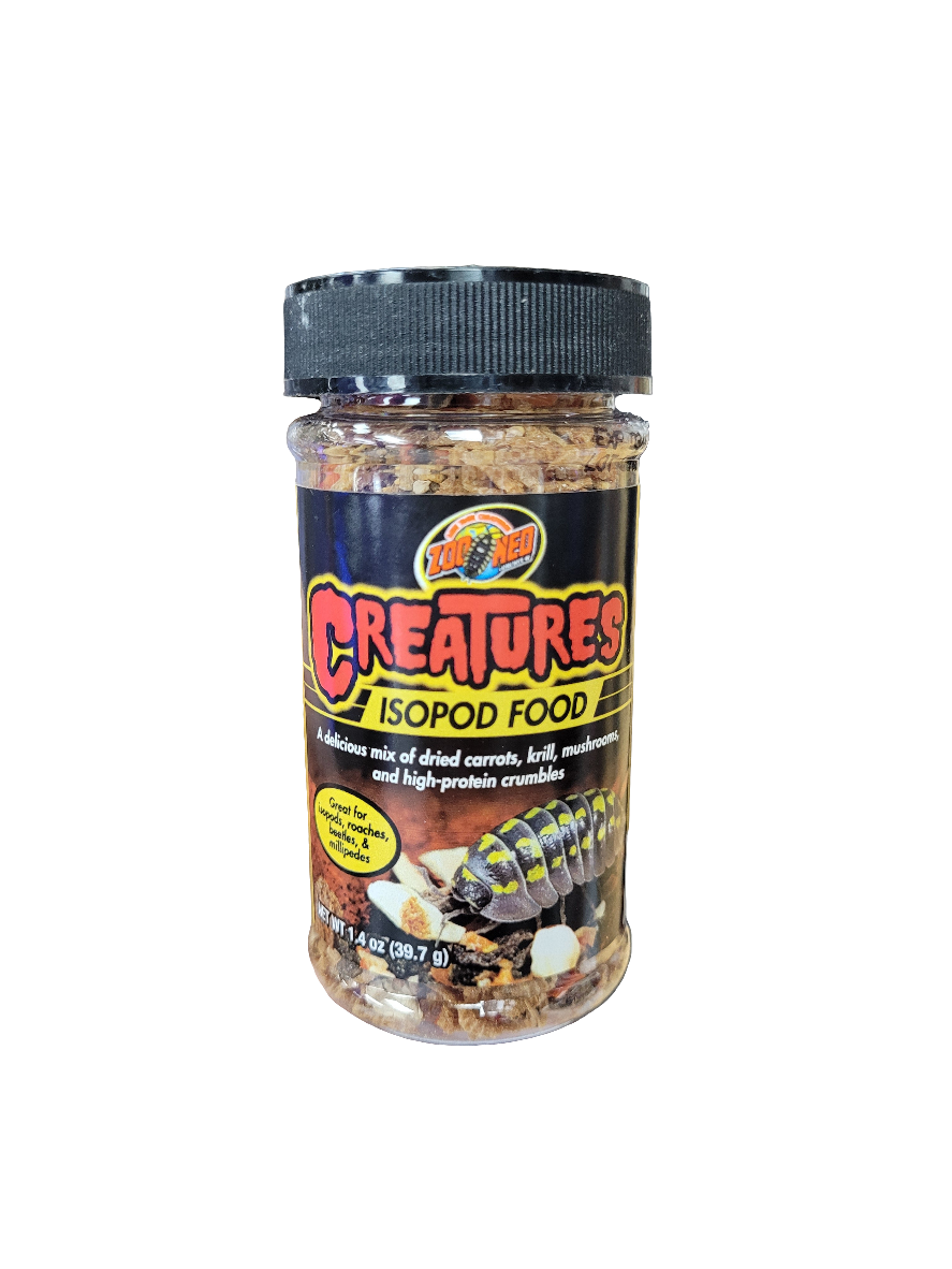 Zoo Med Creatures Isopod Food 1.4oz - Premium Nutrition for Isopods and Cleanup Crews