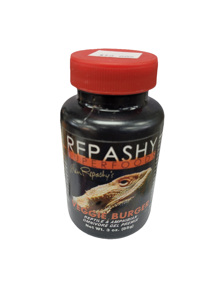 Repashy Veggie Burger Omnivore Diet 3oz - Plant-Based Reptile Food Gel
