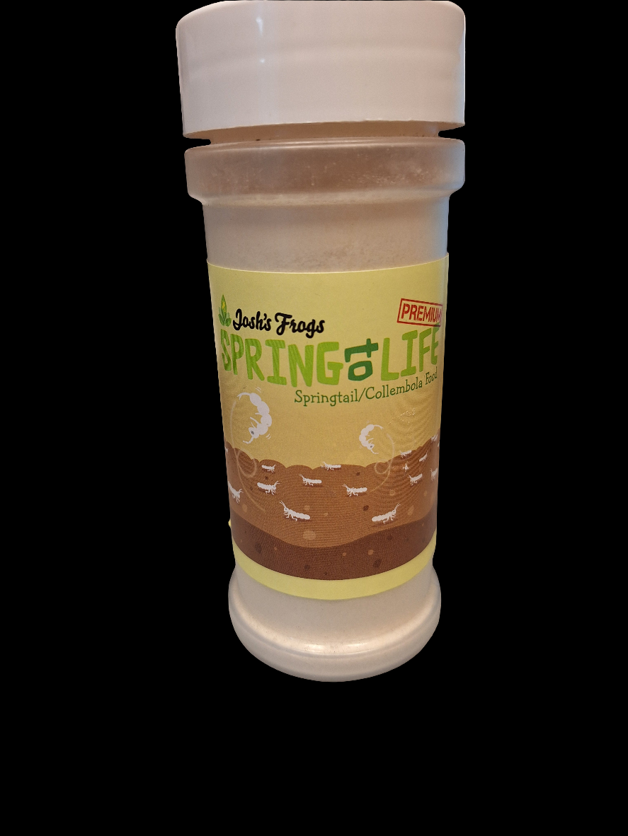 Josh's Frogs Premium Spring To Life - Advanced Springtail Food - 4 oz