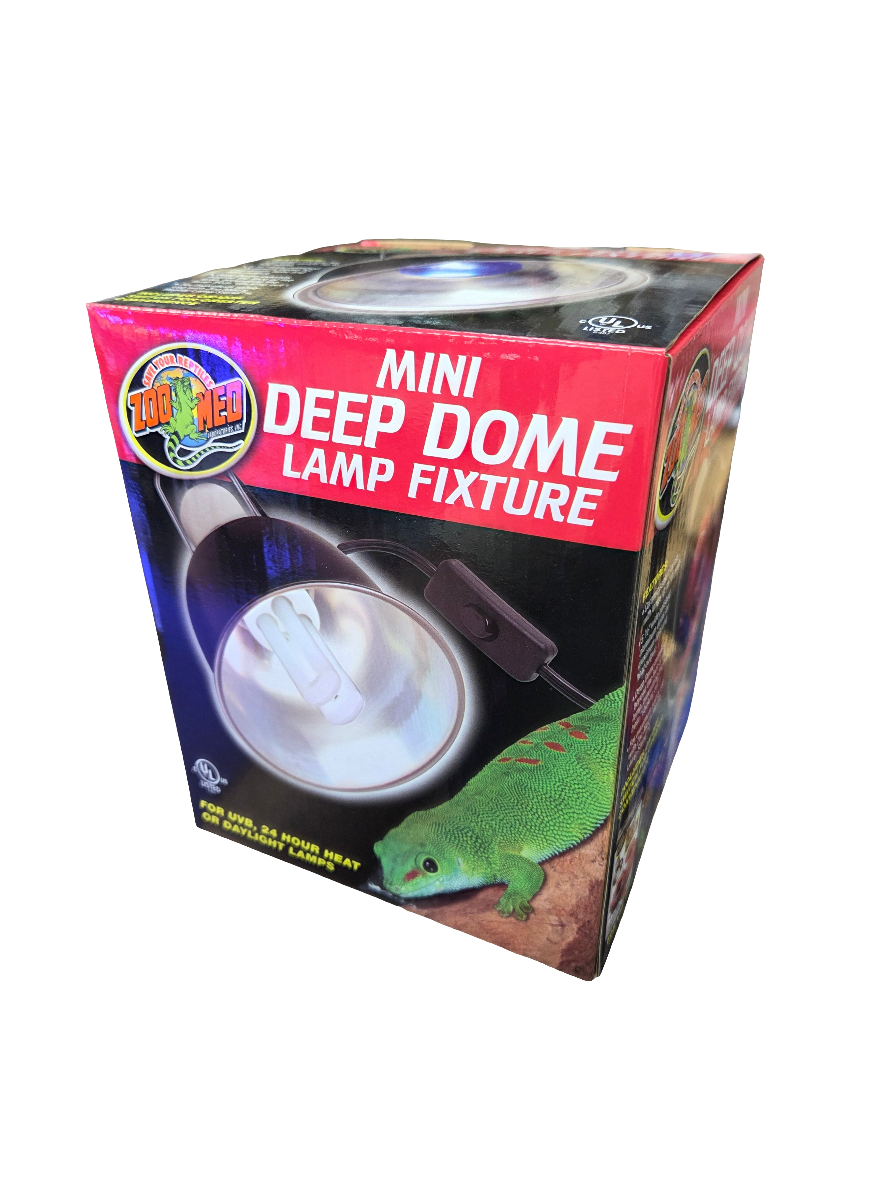 ZooMed Mini Deep Dome Lamp Fixture