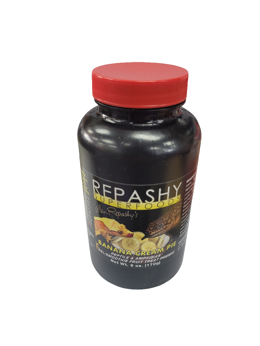 Repashy Banana Cream Pie Gecko Diet 6oz - Banana Flavored Crested Gecko Food