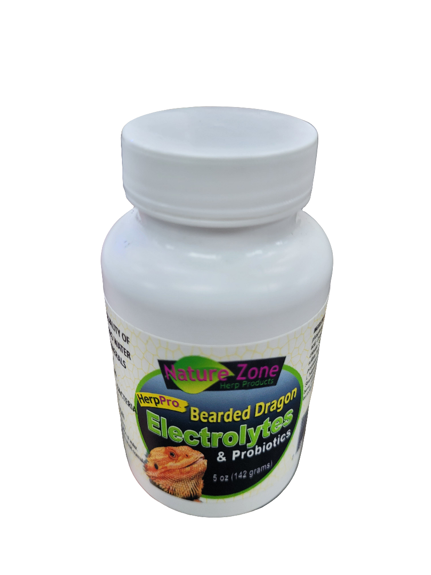 Nature Zone - Bearded Dragon Electrolytes & Probiotics - 5oz