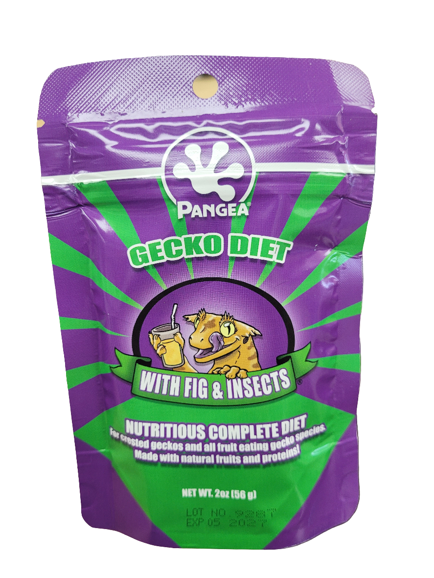 Pangea - Gecko Diet with Figs & Insects - 2oz
