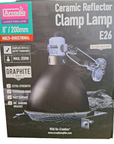 Arcadia - Ceramic Reflector - Clamp Lamp - E26