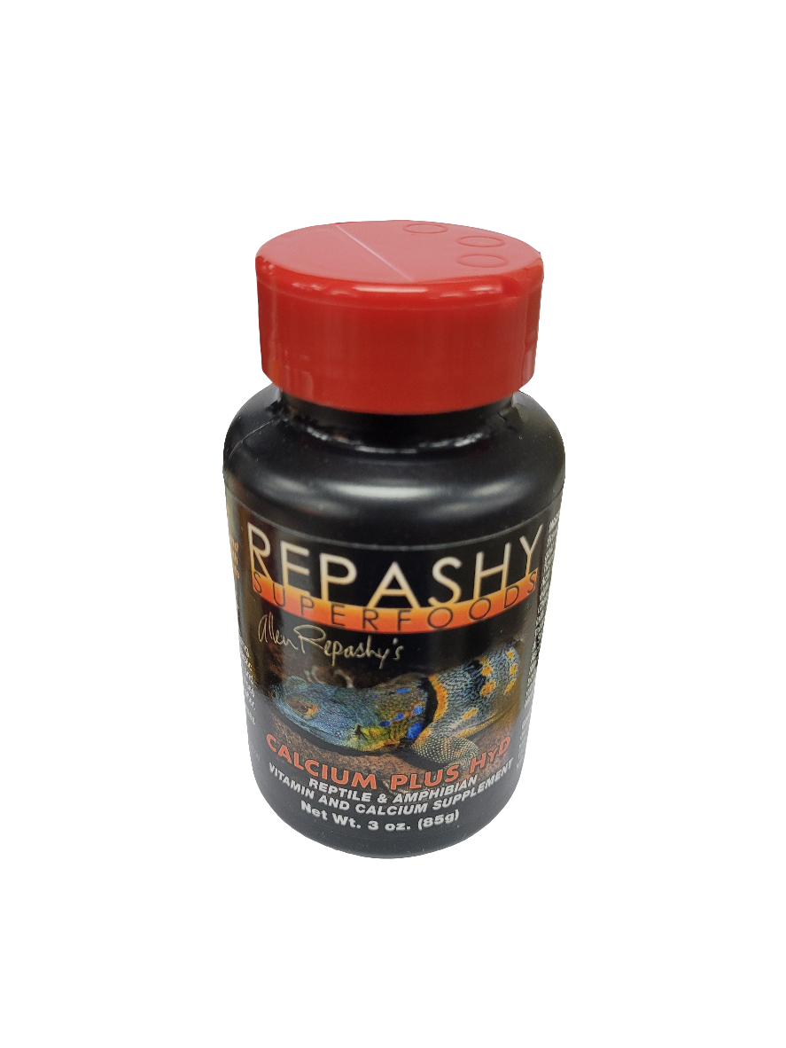 Repashy Calcium Plus HyD Supplement 3oz - High D3 Reptile Calcium Powder