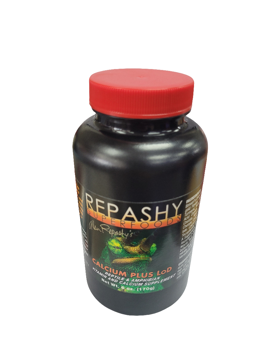 Repashy Calcium Plus LoD Supplement 6oz - Low D3 Reptile Calcium Powder