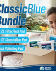 Aquarium Bundle - ClassicBlue + FilterFirst + Polishing Pad Complete Kit