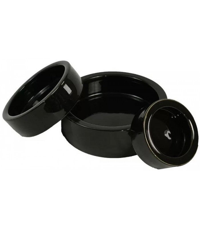 Lugarti - Ceramic Insect Feeder Dish - small 3"