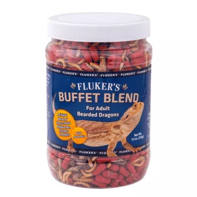Fluker's - Buffet Blend For Adult Bearded Dragons 7.5oz 213g