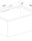 Innovative Marine- EXT 150 Gallon Lagoon Aquarium Complete Reef System (Made to Order)