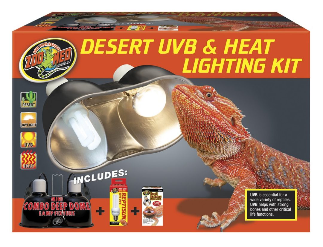 Zoo Med - Desert UVB & Heat Lighting Kit