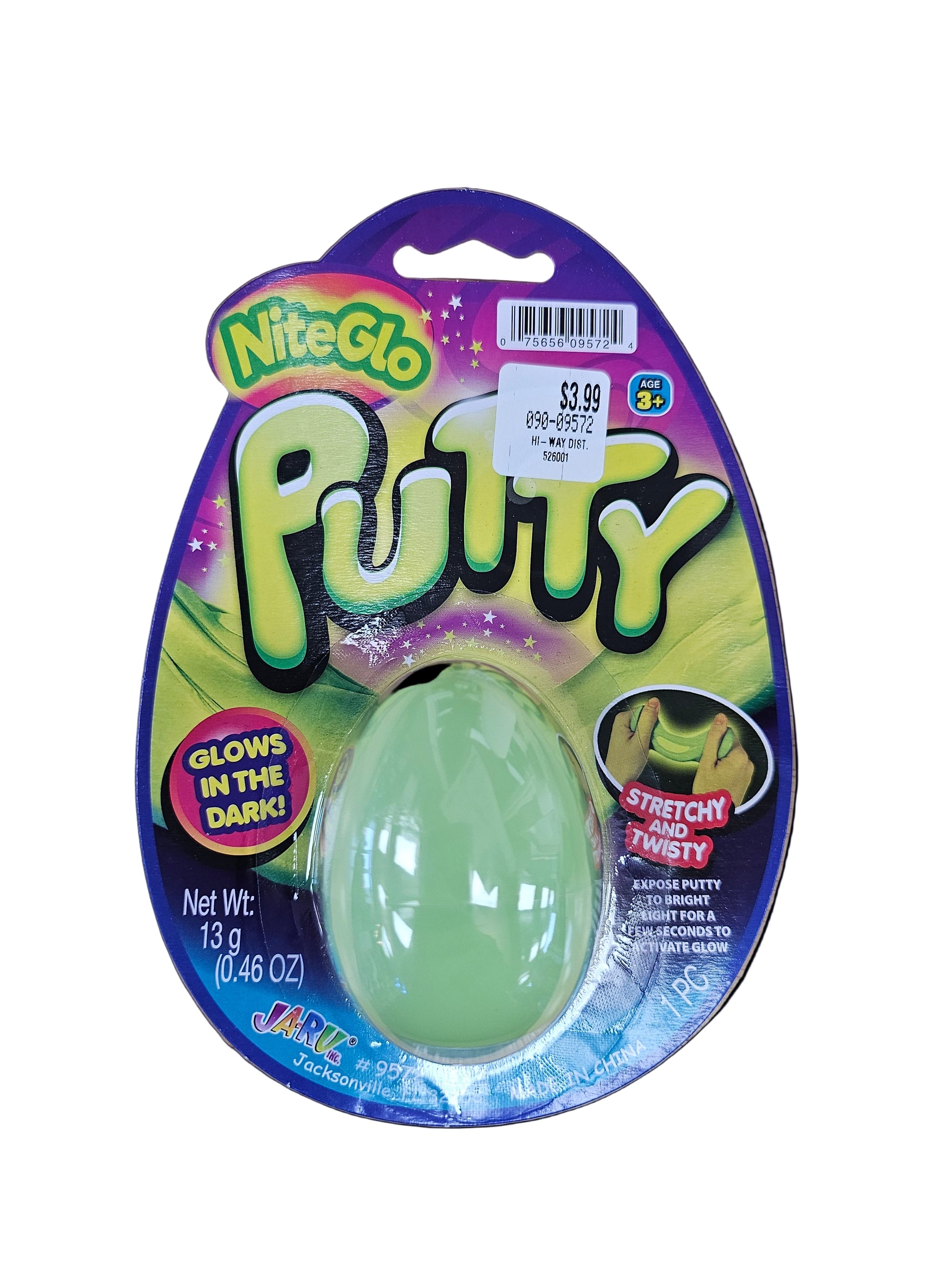 Ja-Ru - Nite-Glo Putty