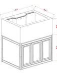 Innovative Marine - INT 150 Lagoon Aquarium w/ APS Stand (Made to Order)