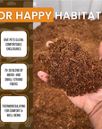 ReptiEarth Fine Coconut Fiber Mix; Ready to Use