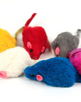 10 PCS PLUSH MOUSE CAT TOYS (Random Color)